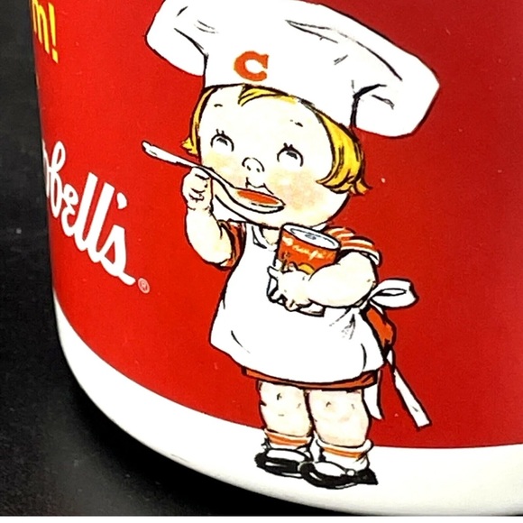 Original Campbell's Soup 14 oz Coffee Tea Cup Mug Collectible 2004 #31389 TM - Picture 11 of 13